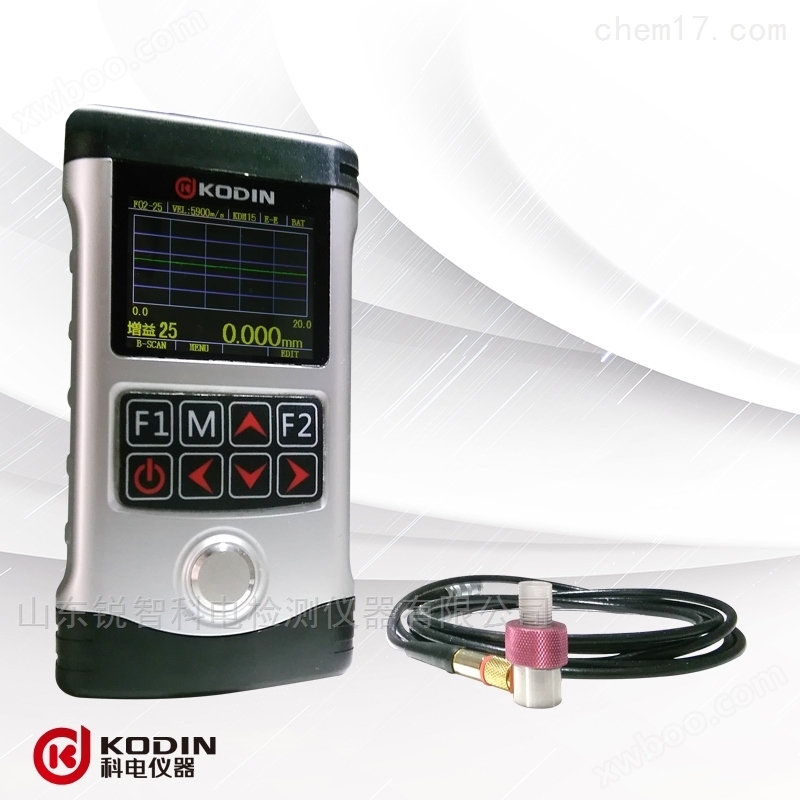KODIN®3000HM高精度智能型单晶超声波测厚仪