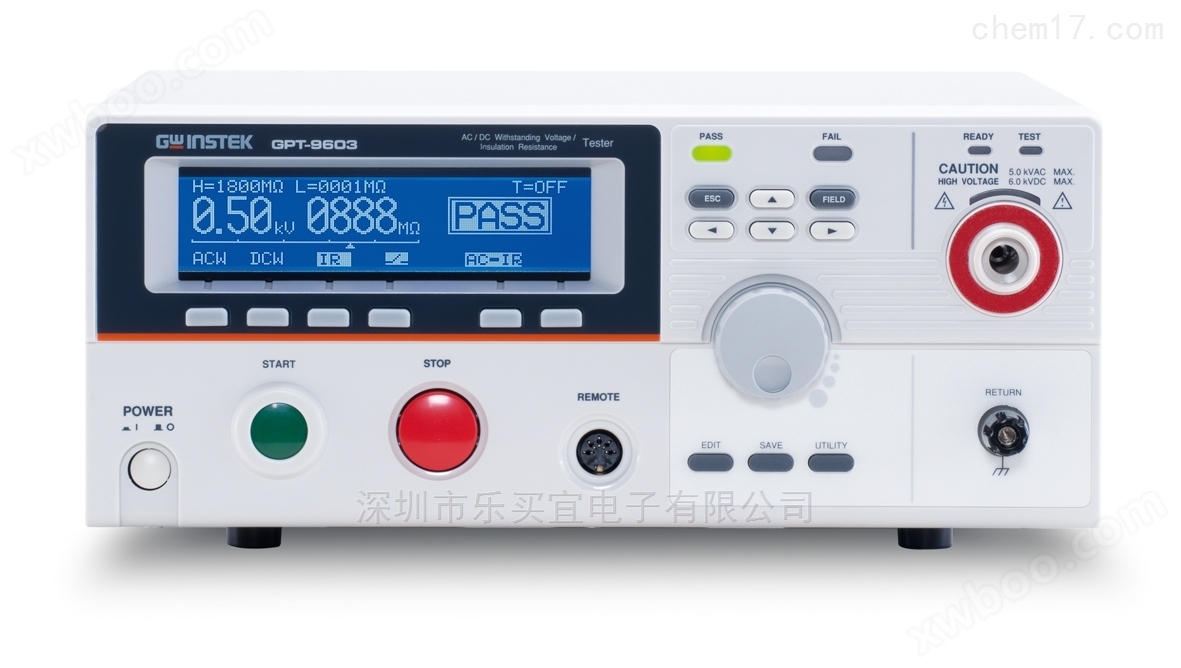 中国台湾固纬GPT-9601交流耐压测试仪
