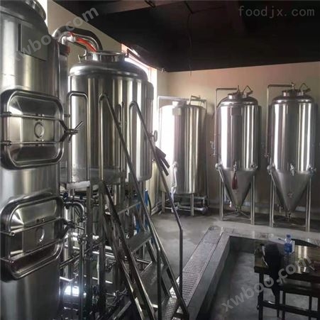 吉林1000升精酿啤酒设备 酿酒机械
