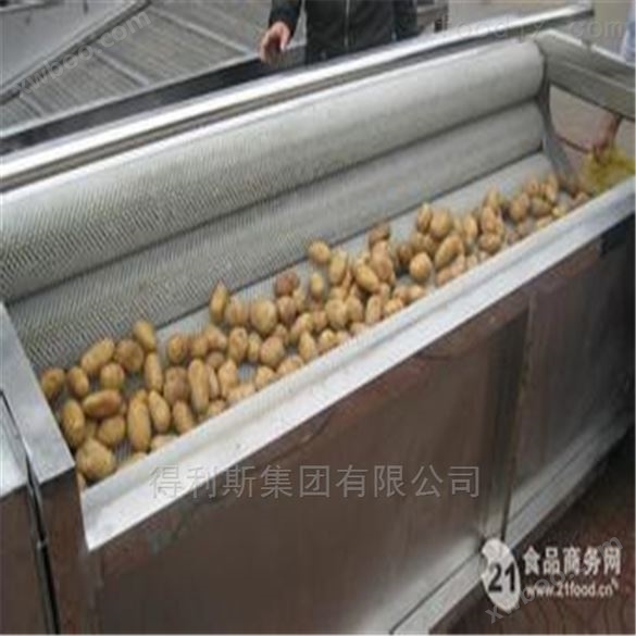果蔬毛辊清洗机