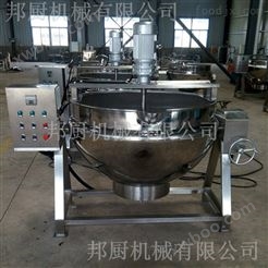 高粘度夹层锅-山东自动炒锅批发价格 糖果机