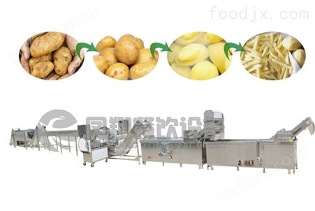 重庆凤翔*薯条加工设备薯条生产线