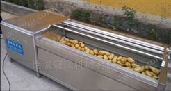 冠通毛辊果蔬清洗机高效节能 土豆清洗去皮