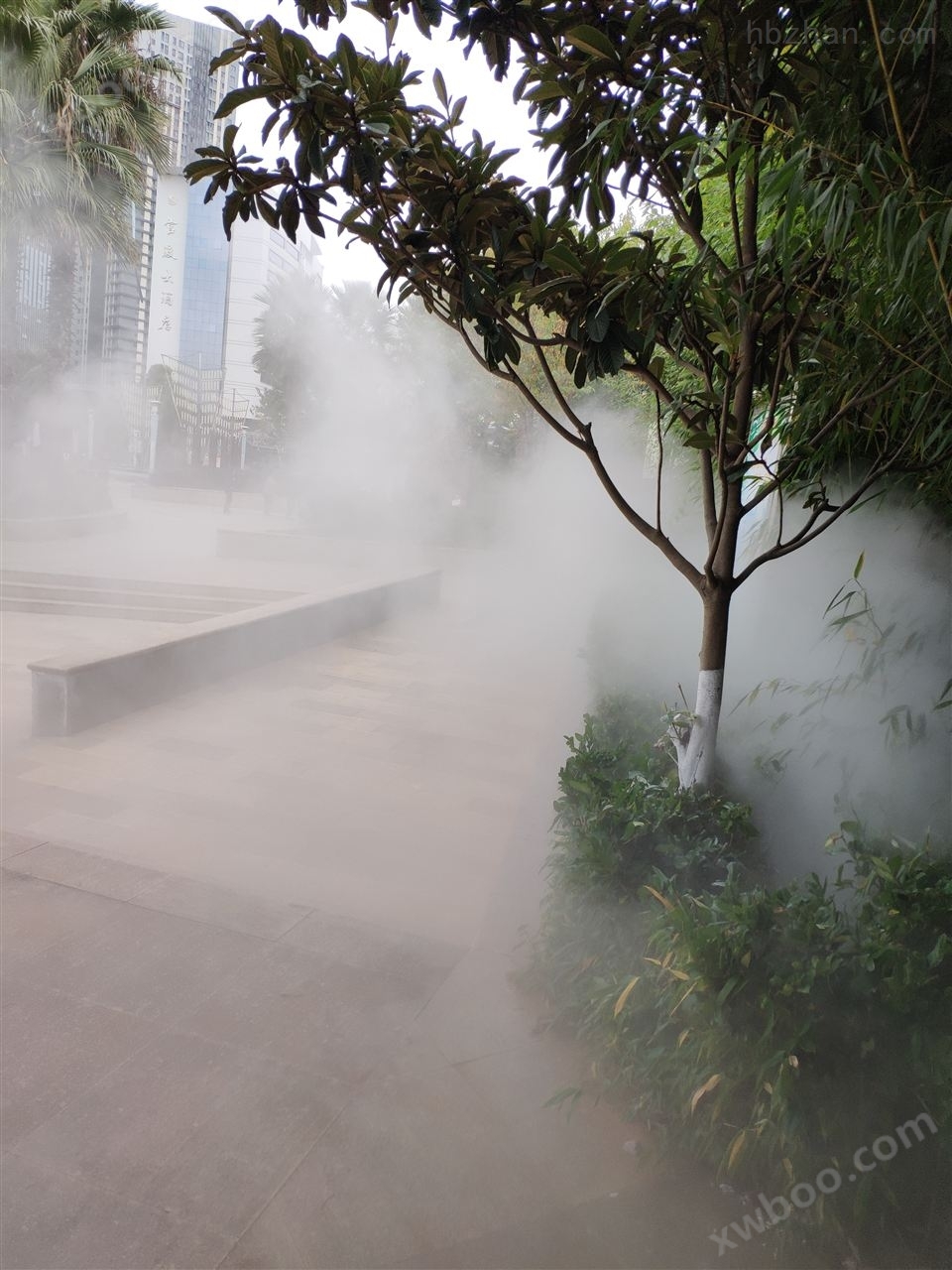 产销人造雾景观设备喷雾主机 除臭设备