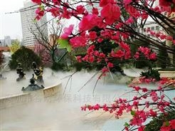 广西桂林景观景区喷雾造景