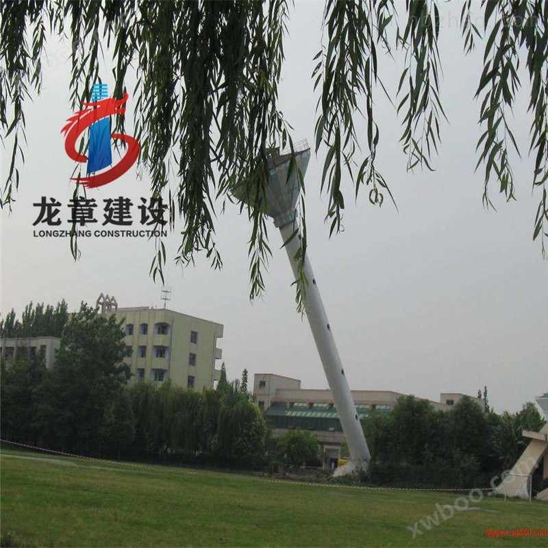 专业人工拆除砖烟囱施工     浙江宁波锅炉烟囱拆除公司