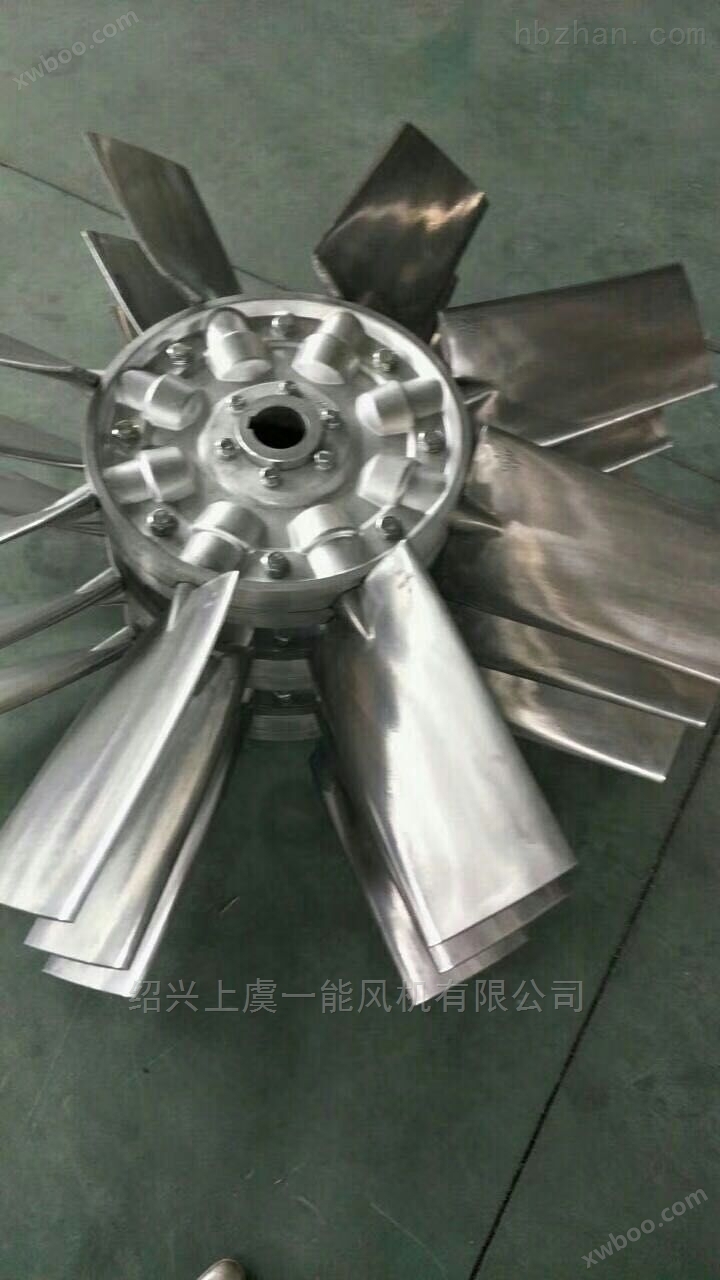 隧道风机叶轮*  多翼式铝叶轮防腐