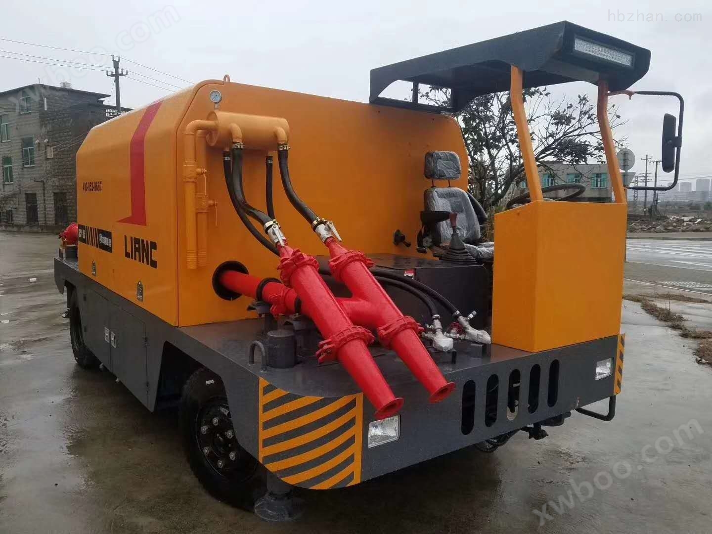 郑州建特丶工程型-混凝土湿喷车输送泵车