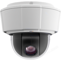 安讯士AXIS P5522-E PTZ 半球形网络摄像机 户外 PTZ 半球形摄像机具有 18 倍变焦，应用广泛