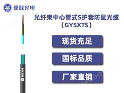 GYSXTS-144芯，光纤束中心管式S护套防鼠光缆，电力光缆厂家，室外光缆价格