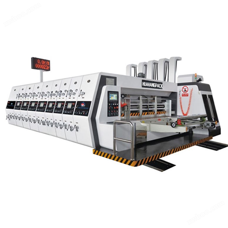 920型高速高清六色水墨印刷开槽模切机