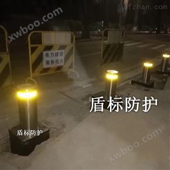 广州景区路口拦截自动路桩 防恐冲撞隔离柱