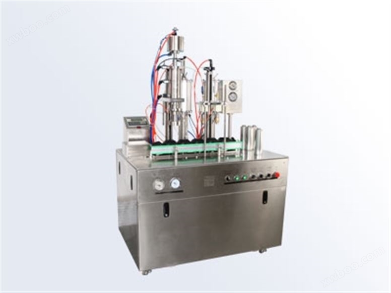 CJXH-1600GT        PLC控制二元包装气雾剂灌装机