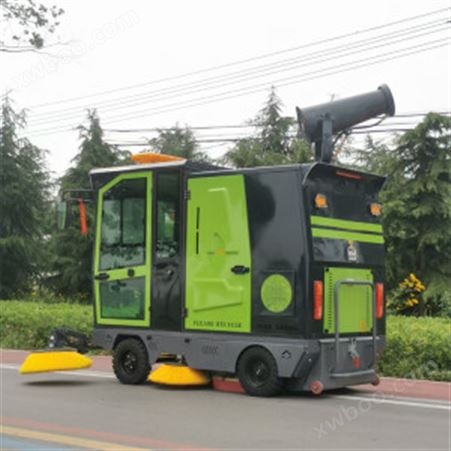 工厂驾驶式扫地车 工厂电动洒水扫路车 宏园 电动扫路车小型工厂 扫地机