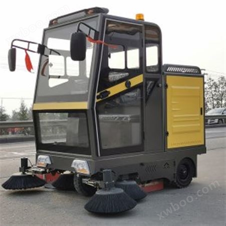 电动扫地车 小型电动扫路车 宏园 场地驾驶式扫地车 扫地机