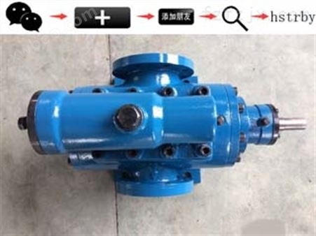 铁人泵业工业螺杆泵HSNH210-46 Q=206L/min P=1.0MPa
