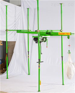 xb500kg四柱直滑式吊运机室内装修小吊机
