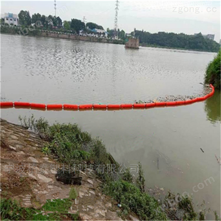 环境保护拦污浮体 内河清渣挂网拦截浮体
